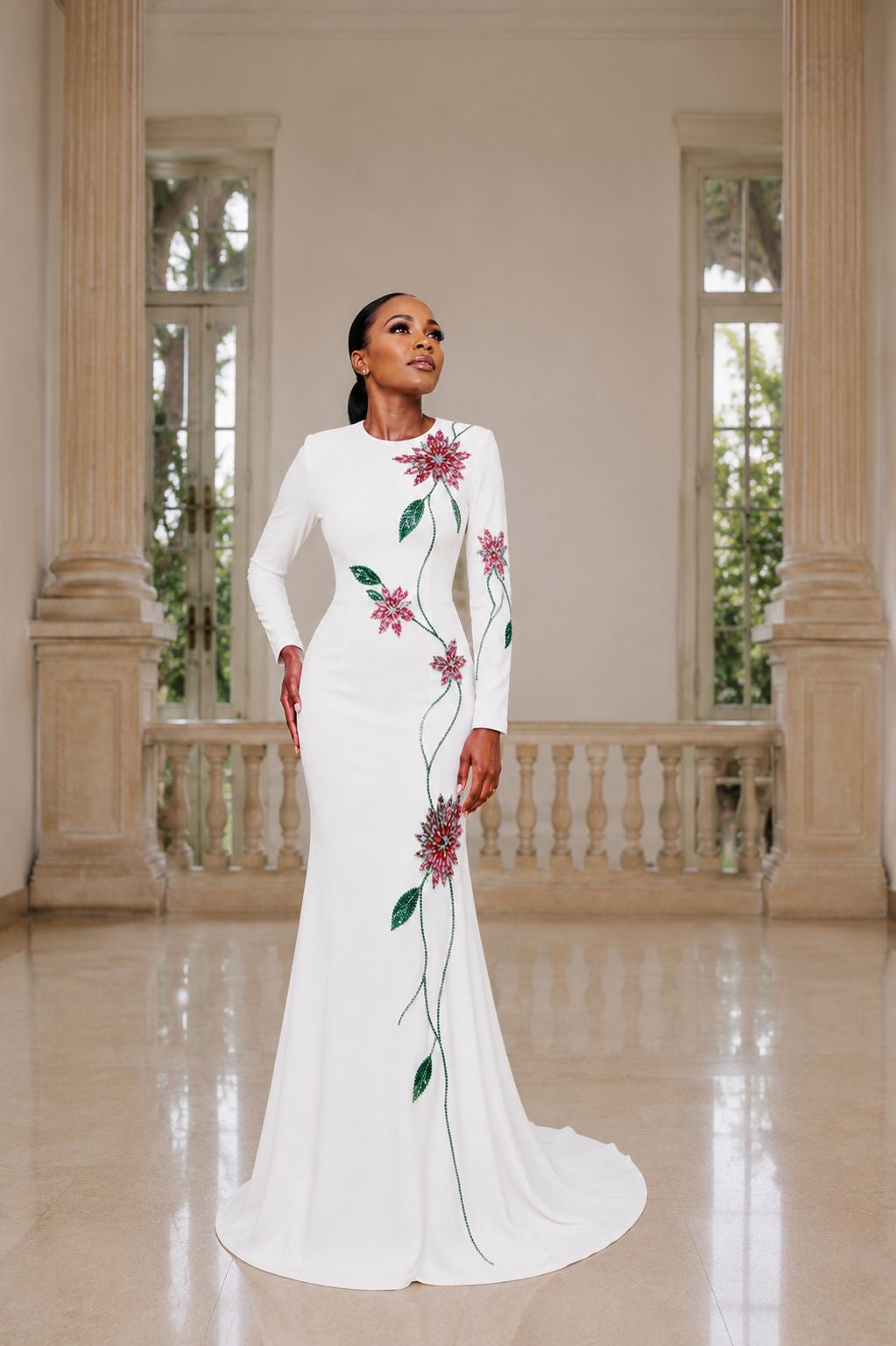 Midnight Garden Gown